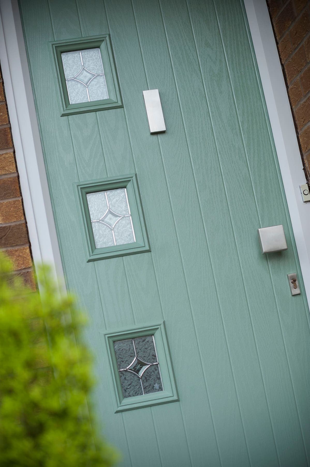 Portavelle Linley composite front door with Flair glass